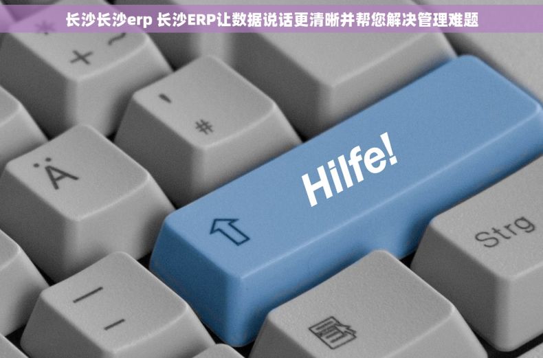 长沙长沙erp 长沙ERP让数据说话更清晰并帮您解决管理难题