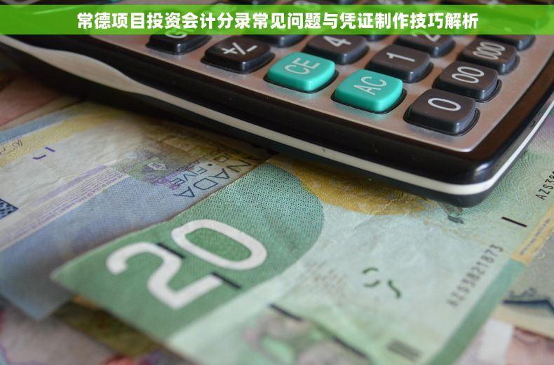 常德项目投资会计分录常见问题与凭证制作技巧解析