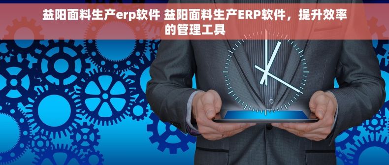 益阳面料生产erp软件 益阳面料生产ERP软件，提升效率的管理工具