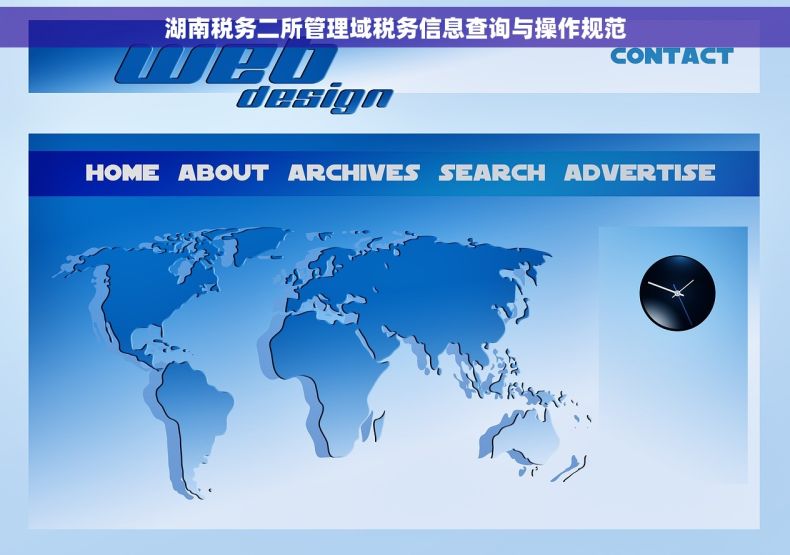 湖南税务二所管理域税务信息查询与操作规范