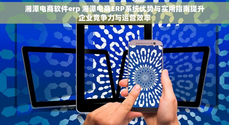 湘潭电商软件erp 湘潭电商ERP系统优势与实用指南提升企业竞争力与运营效率