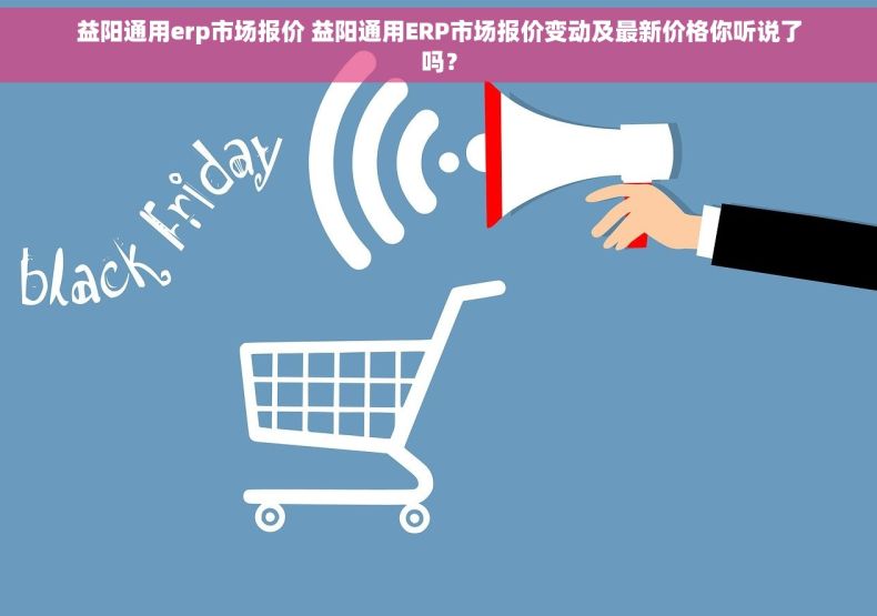益阳通用erp市场报价 益阳通用ERP市场报价变动及最新价格你听说了吗？