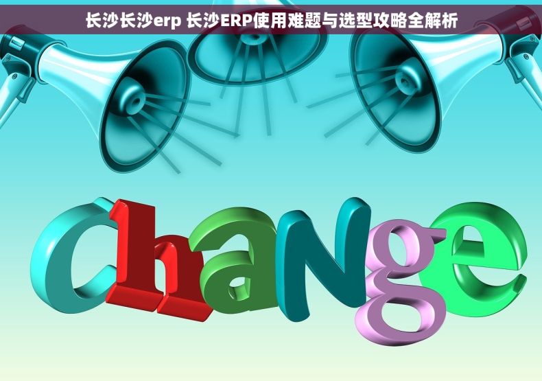 长沙长沙erp 长沙ERP使用难题与选型攻略全解析