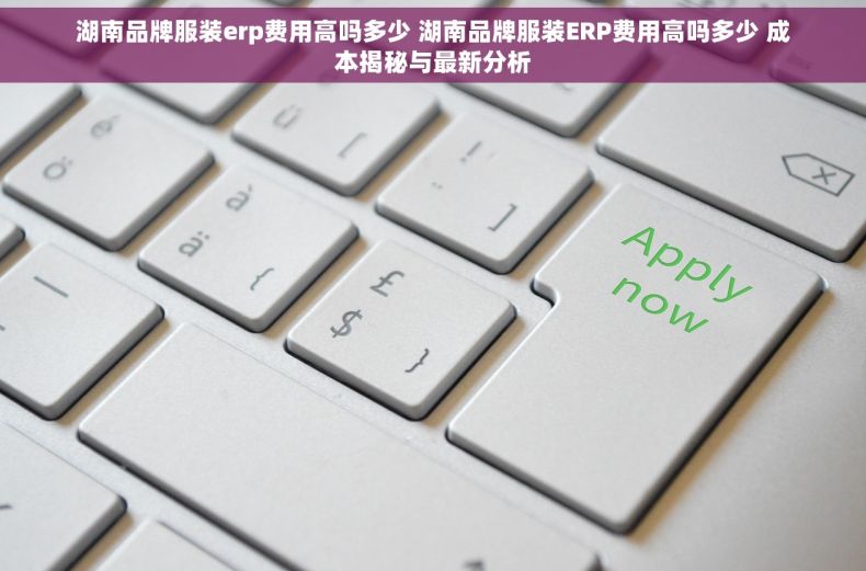 湖南品牌服装erp费用高吗多少 湖南品牌服装ERP费用高吗多少 成本揭秘与最新分析