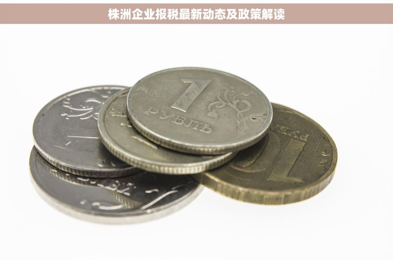 株洲企业报税最新动态及政策解读