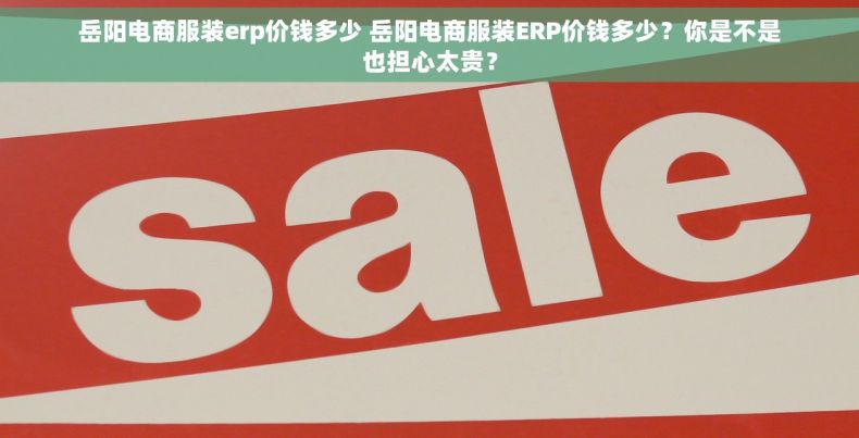 岳阳电商服装erp价钱多少 岳阳电商服装ERP价钱多少?你是不是也担心太贵? 岳阳电商服装erp价钱多少 岳阳电商服装ERP价钱多少?你是不是也担心太贵?