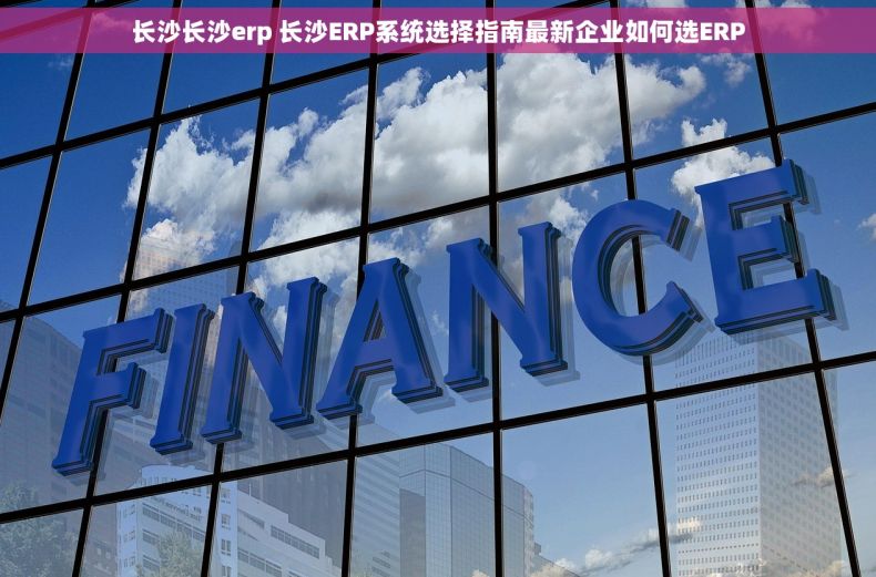 长沙长沙erp 长沙ERP系统选择指南最新企业如何选ERP 长沙长沙erp 长沙ERP系统选择指南最新企业如何选ERP