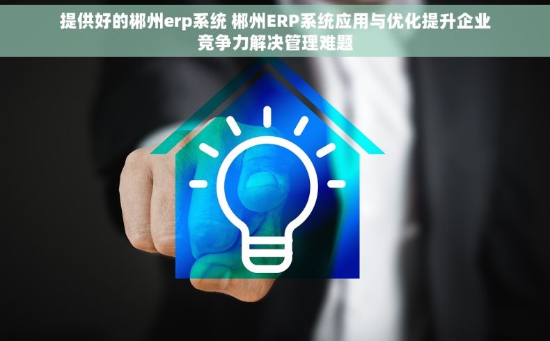 提供好的郴州erp系统 郴州ERP系统应用与优化提升企业竞争力解决管理难题 提供好的郴州erp系统 郴州ERP系统应用与优化提升企业竞争力解决管理难题