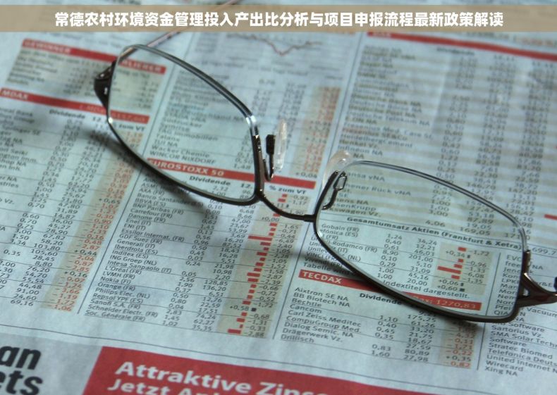 常德农村环境资金管理投入产出比分析与项目申报流程最新政策解读