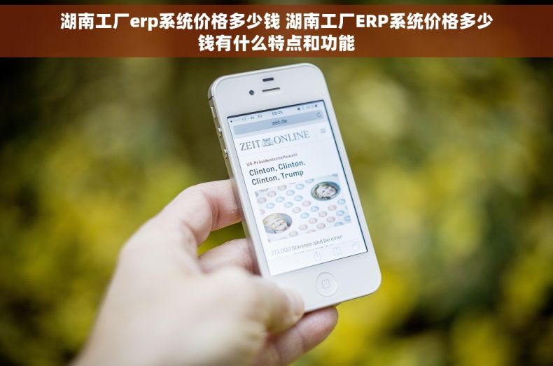湖南工厂erp系统价格多少钱 湖南工厂ERP系统价格多少钱有什么特点和功能