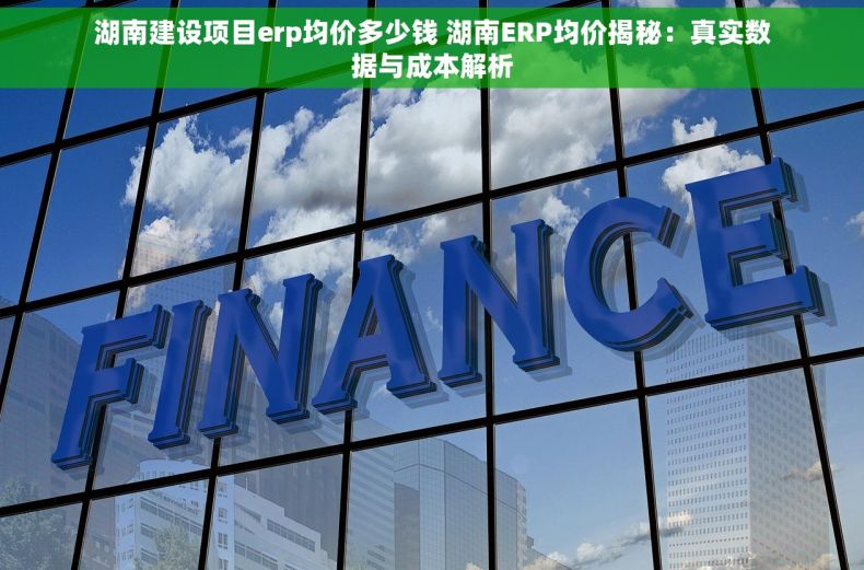湖南建设项目erp均价多少钱 湖南ERP均价揭秘：真实数据与成本解析