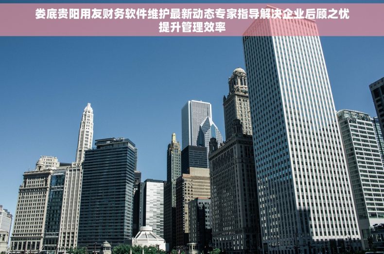 娄底贵阳用友财务软件维护最新动态专家指导解决企业后顾之忧提升管理效率