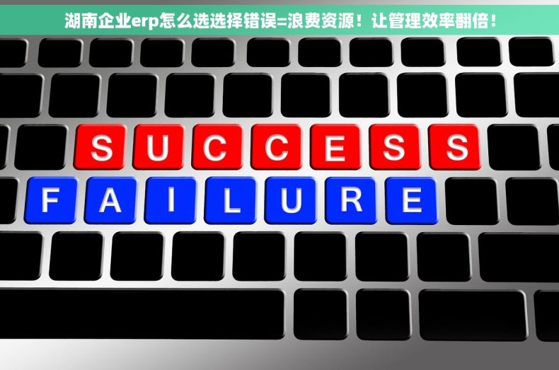 湖南企业erp怎么选选择错误=浪费资源！让管理效率翻倍！