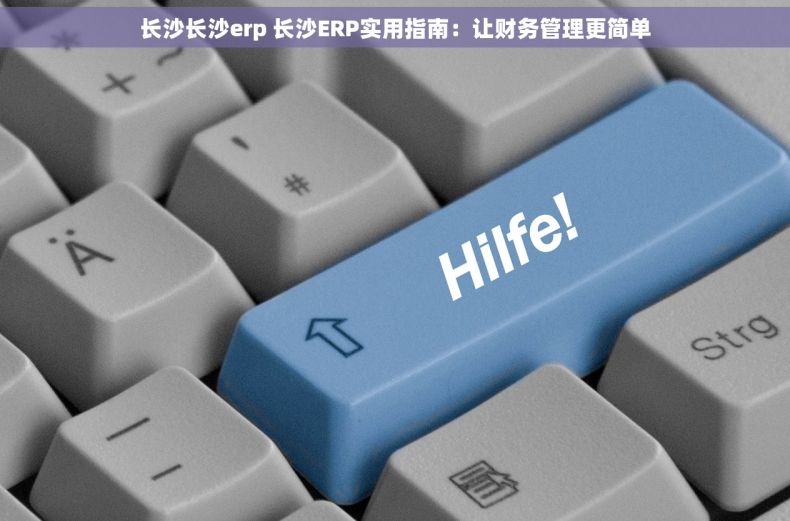 长沙长沙erp 长沙ERP实用指南：让财务管理更简单